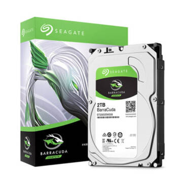 Seagate【BarraCuda】新梭魚 2TB 3.5吋桌上型硬碟(ST2000DM008)